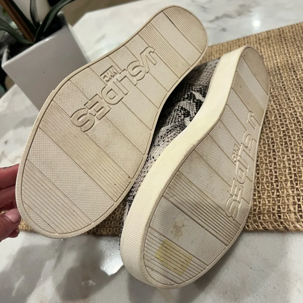 J Slides Python Platform Double‎ Zipper Sneakers - Picture 5 of 9